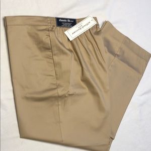 ALFRED DUNNER - NWT khaki pants 12 p